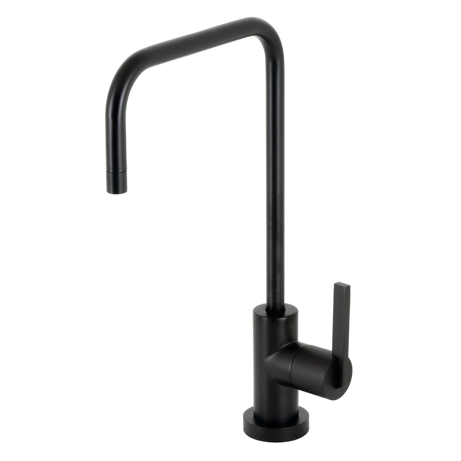 Kingston Sona KS6190CTL - Continental Single-Handle 1-Hole Deck Mount Water Filtration Faucet, Matte Black — image 1